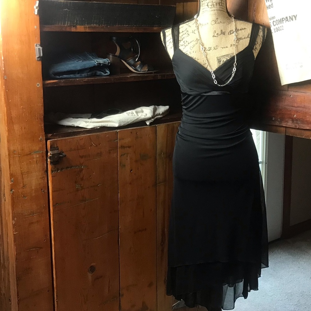 Ruby rox Black high low sleeveless dress
